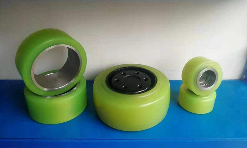 Green polyurethane industrial wheels