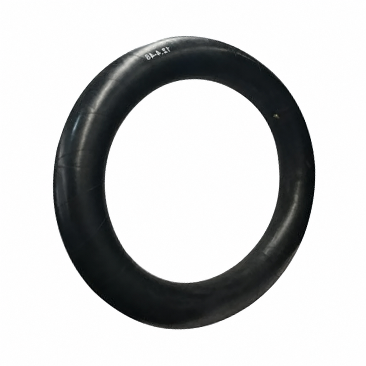 Unbranded agricultural tyre inner tube on a white background